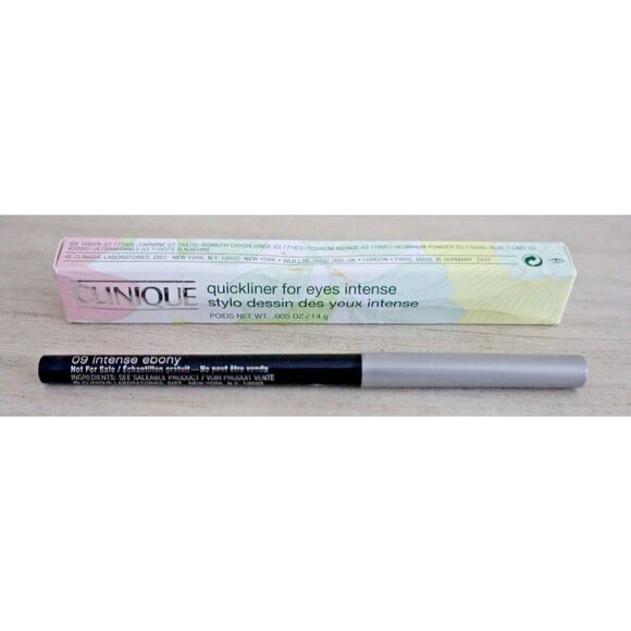 CLINIQUE - Quickliner For Eyes - Intense Eyeliner - 09 Intense Ebony Black - Picture 1 of 4